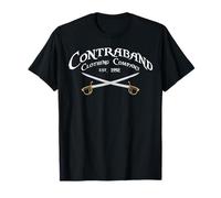 Contraband - Pirate - Crossed Swords Logo Camiseta