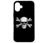 Contraband - Pirate - Skull & Bones Logo Carcasa para iPhone 16 Plus