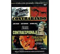 CONTRABANDO-CONTRAESPIONAJE-CORAZONES ROTOS 3X1 DVD
