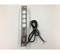 Contrapasueños eléctrico para puertas blindadas. Fuente de alimentación: 6-12 V CA. Manos derechas, integral 28 saliente palanca de hilo, seguridad