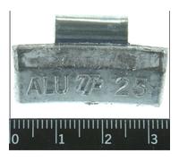 Contrapeso de equilibrado de grapa 25g 4MAX