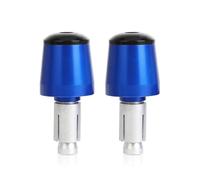 Contrapesos De Extremo De Manillar CNC 7/8'' Tapa Puños Manillar para Z300 Z400 Z500 Z750 Z800 Z650 Z900 Z650RS Z900RS Z1000 SX Tapón Extremo Tapa Manillar(Azul)