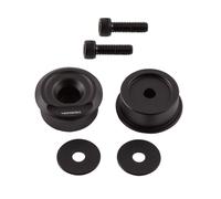 HIGHSIDER Pro Extremo Especial para Modelos PIAGGIO VESPA, negro (par)