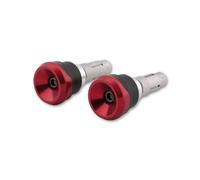 HIGHSIDER AKRON-LS Bar End Weights, rojo