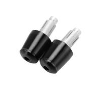 Contrapesos Extremo Manillar Motocicleta 7/8'' 22MM Tapas Puños De Manillar para VFR 450 750 800 800X 1200F VFR750F VFR800F VFR1200F Extremos puños Manillar(Negro)