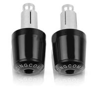 Contrapesos Manillar Moto para CBR 600 RR CBR 600RR CBR600rr 2003-2007 Puños De Manillar De 7/8'' 22 Mm para Motocicleta Tapones De Extremo De Manillar(Black Black)