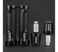Contrapesos Manillar Moto para K-YMCO K-XCT 125300 X-CITING 250/300/400 D-owtown 125/200/300/350 CNC 22MM Empuñaduras De Manillar Motocicleta Tapa Barra Enchufe Final(M)