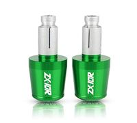Contrapesos Manillar Moto para Kawasaki ZX10R 2006 2007 2008 2009 2010 2011 2012 2013 2015 2016 Empuñaduras de Manillar Tapa Deslizante Tapón (Color : Verde)