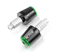 Contrapesos Manillar Moto para NC700S NC700 S 2012 2013 2014 2015 Motocicleta 22 mm 7/8 "CNC Manillar Empuñaduras de Goma Accesorios(Green,B)