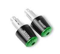 Contrapesos Manillar Moto para R1200ST R 1200 ST 2005 2006 2007 2008 2009 Manillar Extremo de Barra Empuñaduras de Manillar Cap(Green,B)