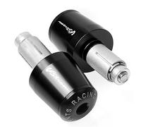 Contrapesos Manillar Moto para S┐uzuki V-Strom DL650 DL1000 Vstorm DL 650 1000 Empuñaduras de Manillar Motocicleta Extremos empuñaduras Pesos Tapón Agarre(Black)