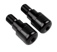 Contrapesos Manillar Moto para Yamaha MT-09 MT-125 MT-07 MT-10 T-MAX 530 X-MAX 125 400 2014-2019 Puños de Manillar Extremos de la Barra del Manillar (Color : Black)