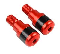 AOEO Contrapesos Manillar Moto para Yamaha MT-09 MT-125 MT-07 MT-10 T-MAX 530 X-MAX 125 400 2014-2019 Puños de Manillar Extremos de la Barra del Manillar (Color : Red)