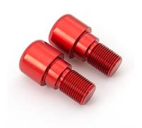 Contrapesos Manillar Moto Para Yamaha YZF R6 1999-2005 2001 2002 2003 2004 Empuñaduras De Manillar De Motocicleta Extremos De Barra Deslizadores Cap Plug Grips R6S 2006-2009 2007 08 ( Color : Red )