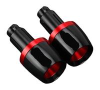 Contrapesos Manillar para S&uzuki GSF 600 600S para Bandit GSF 650 S para Bandit 1995-2006 Accesorios para Motocicletas Puños para Manillar Tapón De Extremo De Manillar(Rojo)