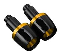 Contrapesos Manillar para S&uzuki GSF 600 600S para Bandit GSF 650 S para Bandit 1995-2006 Accesorios para Motocicletas Puños para Manillar Tapón De Extremo De Manillar(Oro)