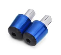 Contrapesos Topes Manillar Moto para HON&DA CB400 para CBR CB 500 600 CBF600 para Hornet 600 Manillar De Motocicleta Peso Extremo Empuñaduras De Manillar Tapa Anti Vibración Enchufe Silder (Color : 1