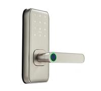 Contraseña de huella digital inteligente Tarjeta RFID Cerradura de cerrojo de EE. UU.(Nickel)