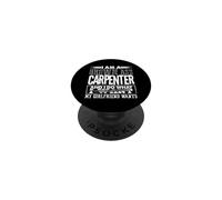 Contratista Culo Culo Hacer Lo Que Novia Dice Carpintero PopSockets PopGrip Adhesivo