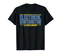 Contratista Electrico Orgullo Oficio Electricista Sparky Camiseta