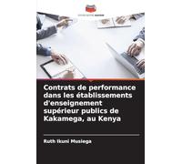 Contrats de performance dans les établissements d'enseignement supérieur publics de Kakamega, au Kenya