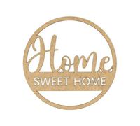 CONTRAXT Letreros decorativos cuadros madera con frases y letras decorativas Home Sweet Home vintage decoracion pared salon