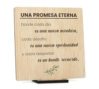 CONTRAXT Tarjeta felicitacion Boda. Detalle regalo original tarjeta felicitacion Boda o Matrimonio para Novios Recién Casados