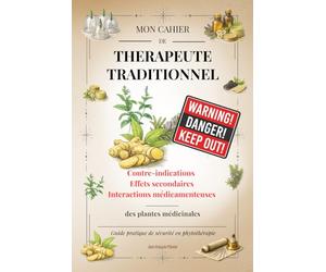 Contre-indications, effets secondaires et interactions médicamenteuses des plantes médicinales: Guide pratique de sécurité en phytothérapie (Le guide du thérapeute traditionnel)