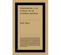 Contribución a la crítica de la economía política