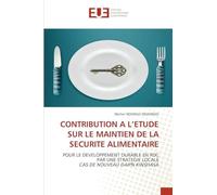 Contribution a l'Etude Sur Le Maintien de la Securite Alimentaire