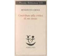 Contributo Alla Critica Di Me Stesso