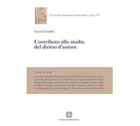 Contributo allo studio del diritto d'autore (Cultura giuridica e rapporti civili)