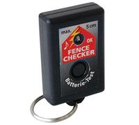 Control Acústico/óptico para cercas eléctricas portátiles para sistemas de valla de pequeño y mediano tamaño. Este dispositivo avvisa Acusticamente Ed otticamente se nunca jamás tensión sul cerca. Pilas incluidas.