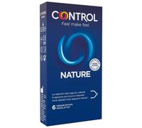 CONTROL Adapta Nature Preservativos 6 Unidades - Látex Natural Para Experiencias Íntimas Seguras