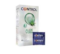Control Condom Preservativos Aloe Vera – Hidratantes y extra lubricados – 10 preservativos