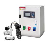Control automático de llenado la válvula del contador agua controlador flujo equipo lotes líquidos(DN25)