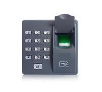 Control biométrico de acceso de huellas dactilares, teclado, escáner de dedo, controlador, abridor de puerta for de Control de cerradura de puerta eléctrica Con soporte multilingüe y de personal(X6 wi