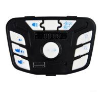 Control central 12 V/24 V para niños coche eléctrico (B) | Música, pausa, selección de canciones, volumen, control de luz en un solo panel