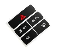 Control Central automóviles Pegatinas botón,Aire Acondicionado Botón Pegatinas Etiquetas Engomadas para Ford S-MAX.