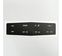 Control Central automóviles Pegatinas botón,Aire Acondicionado Botón Pegatinas Etiquetas Engomadas para Ford Mustang 2011 2012.