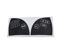 Control Central automóviles Pegatinas botón,Aire Acondicionado Botón Pegatinas Etiquetas Engomadas para Lexus ES350 2007 2008 2009 2010 2011 2012.