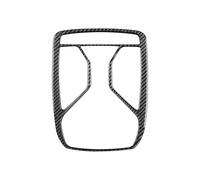 Control Central Interior Embellecedor Decorativo para Luz Lectura Delantera Coche Fibra Carbono para BMW Serie 5 G30 2016-2022 Moldura Panel la Consola Central(Negro)