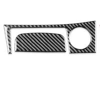 Control Central Interior Embellecedor Interior Decorativo Modificado Fibra Carbono para Toyota Celica 2000-2005 Adhesivo Suave Moldura Panel la Consola Central(Black LHD)