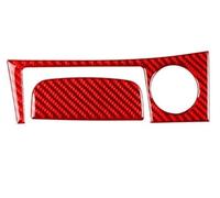 Control Central Interior Embellecedor Interior Decorativo Modificado Fibra Carbono para Toyota Celica 2000-2005 Adhesivo Suave Moldura Panel la Consola Central(Red RHD)