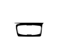 Control central interior Embellecedor Para Interruptor Faros Delanteros Cubierta Marco Pegatina Interior En Negro Piano Suave Para BMW Serie 3 F30 F34 2013 2014 2015 2016 Moldura panel la consola cent