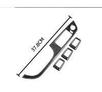 Control central interior Para BMW E90 E92 E93 3.ª Generación Consola Central Panel CD Salida Aire Embellecedor Pegatina Decorativa Accesorios Interiores Coche Moldura panel la consola central(37.8 LHD
