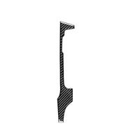 Control Central Interior para BMW Serie 5 G30 16-22 Accesorios Interiores Fibra Carbono para Coche Panel Control Ajuste Cambio Marchas Decorativo Moldura Panel la Consola Central(Black LHD)