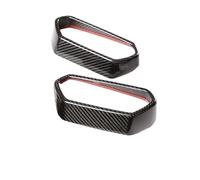 Control Central Interior Pegatinas Decorativas para El Marco Salida Aire Lateral Salpicadero Coche Fibra Carbono Real para Lamborghini para Urus 2018-2021 Moldura Panel la Consola Central(Real Carbon