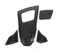 Control Central Interior Pegatinas Decorativas para Panel Salpicadero Coche ABS para Chevrolet para Corvette C8 Stingray Z51 Z06 2020-2023 Moldura Panel la Consola Central(Carbon Fiber)