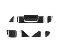 Control Central Interior Pegatinas Decorativas para Rejillas Ventilación Aire Acondicionado Coche Accesorios para Chevrolet para Corvette C8 Z51 Z06 2020-2023 Moldura Panel la Consola Central